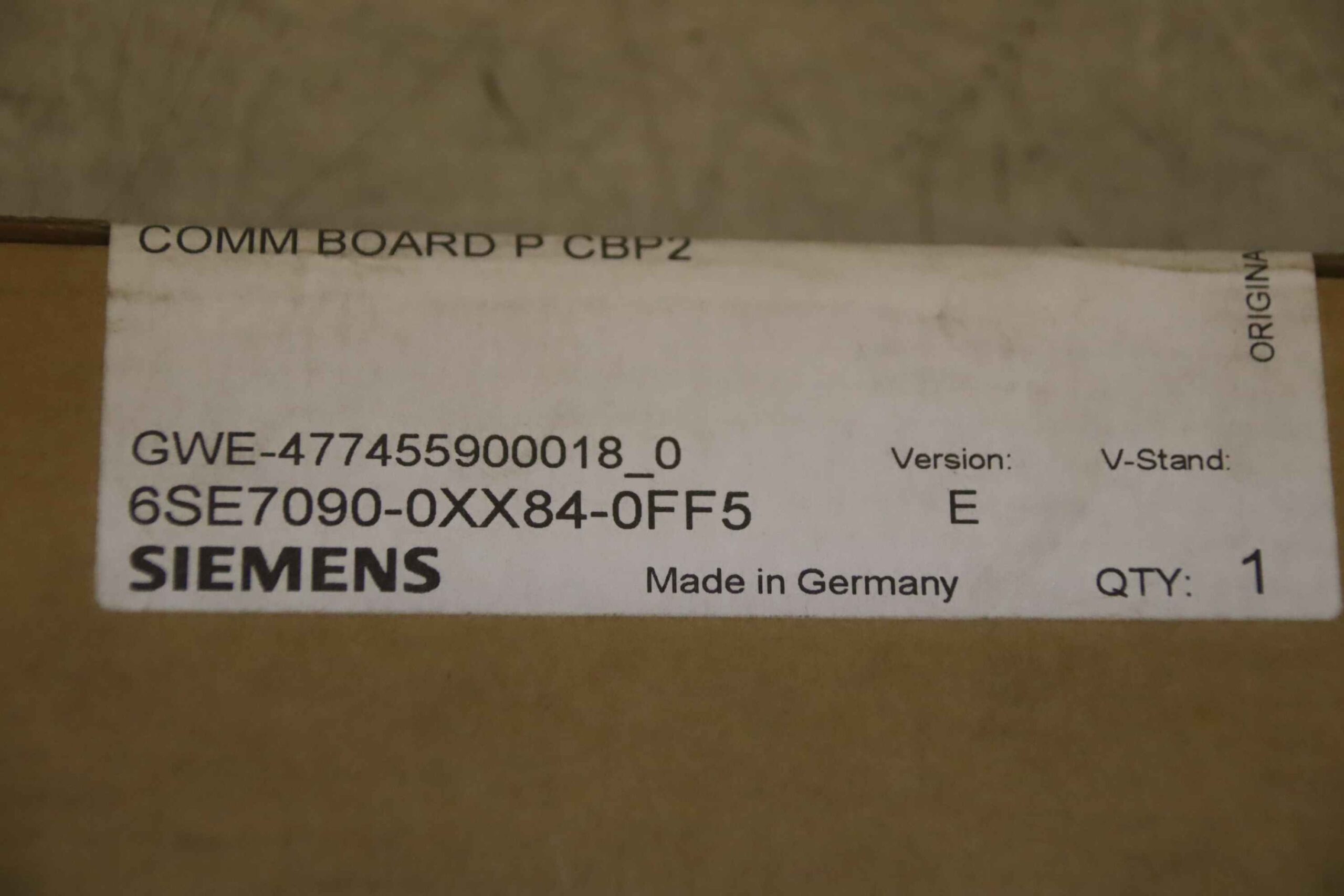 Kommunikationsbaugruppe von Siemens - 6SE7090-0XX84-OFF5 – Bild 6