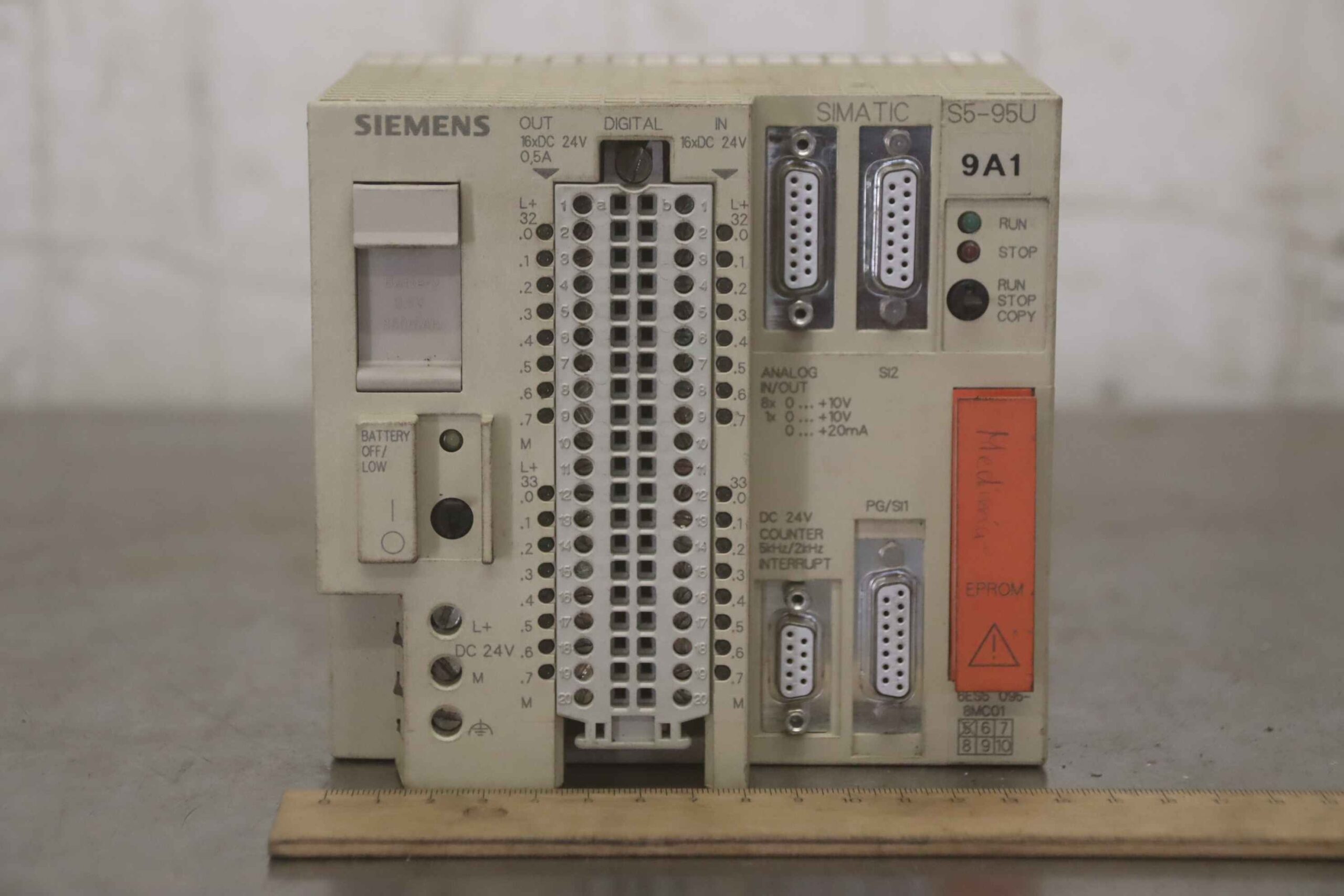 Kompaktgerät von Siemens - 6ES5 095-8MC01 Simatic S5 – Bild 3