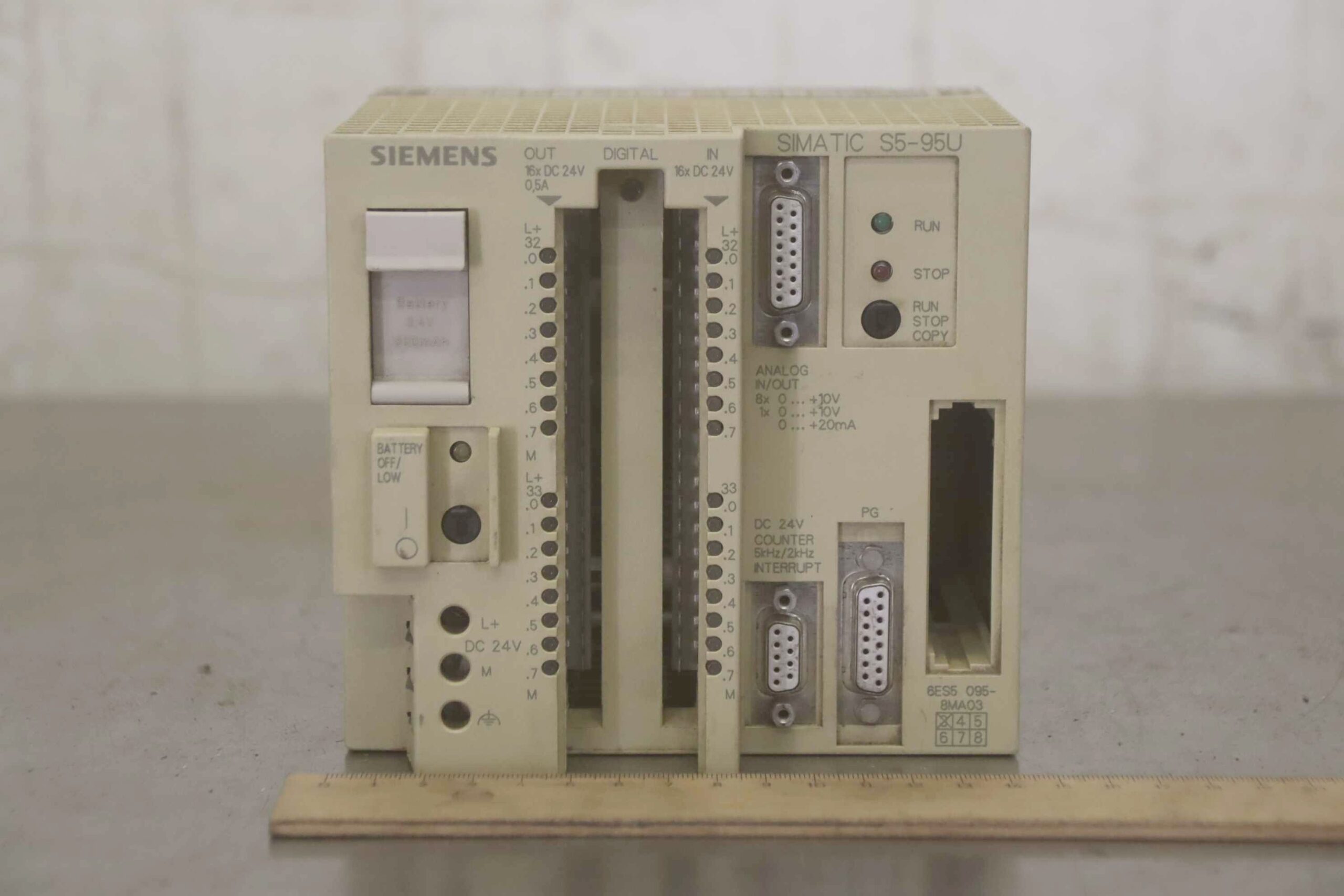 Kompaktgerät von Siemens - 6ES5 095-8MA03 Simatic S5 – Bild 3