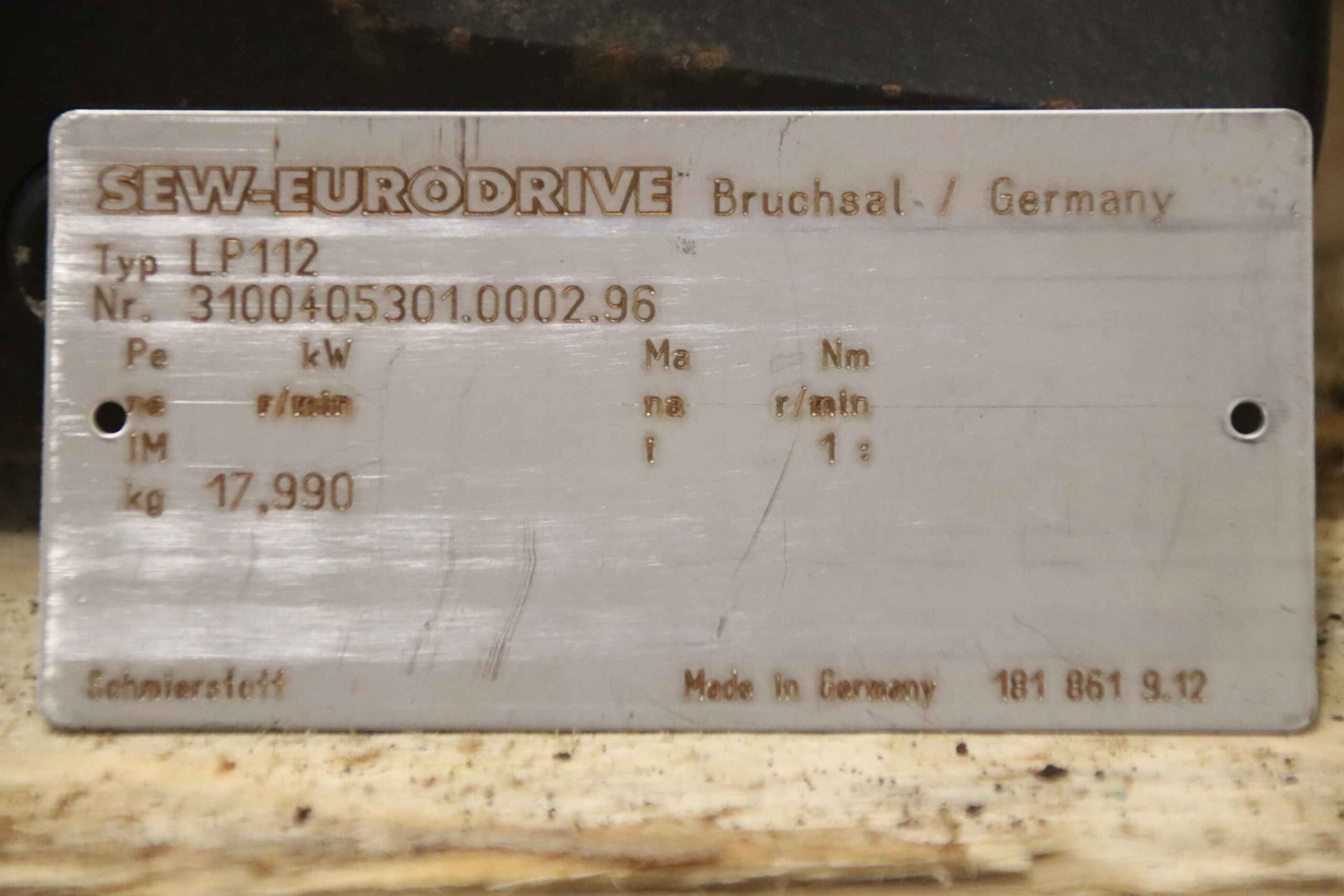 Drehstrom-Synchronmotor 11 kW von Baumüller SEW - DSOG 100-K – Bild 7