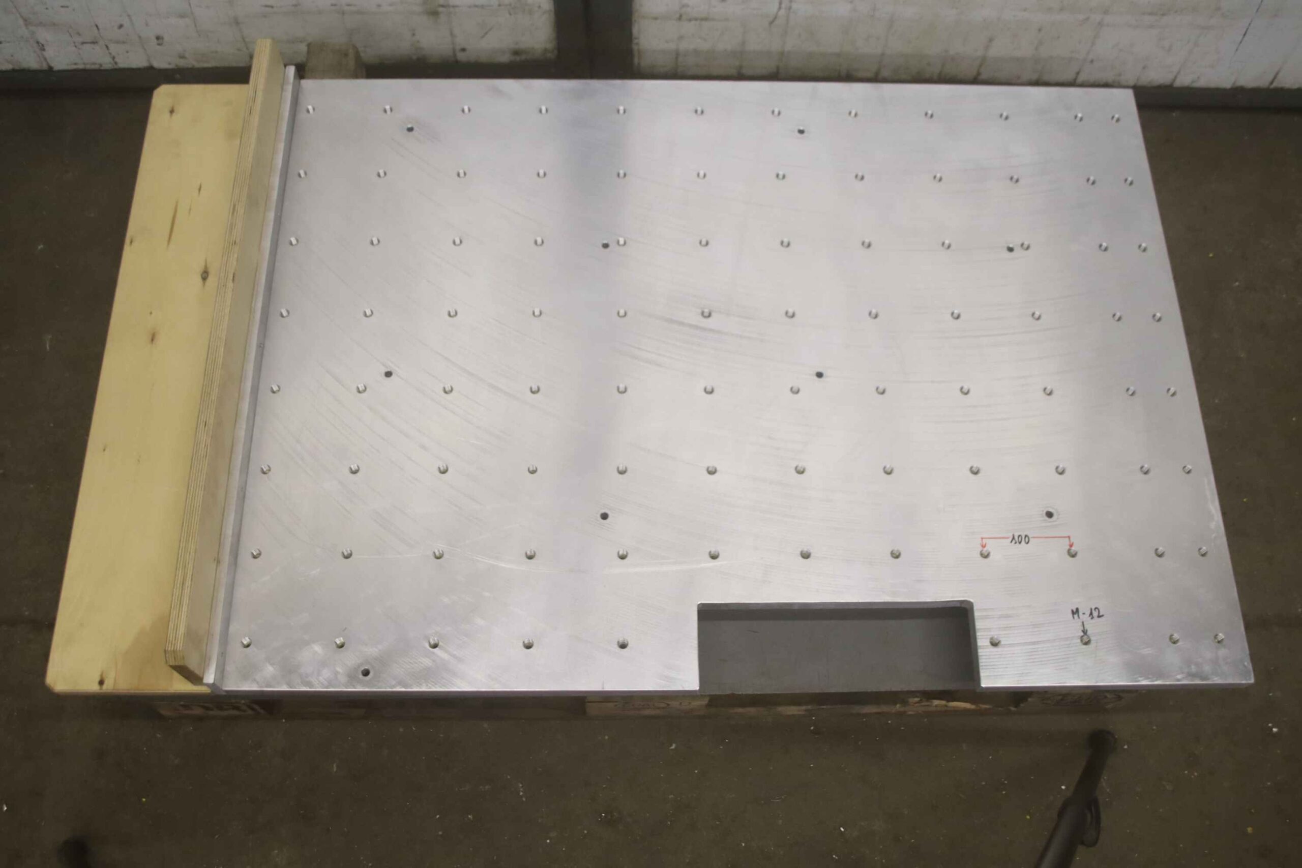Aufspannplatte von Alu - 1290/800/H120 mm – Bild 5
