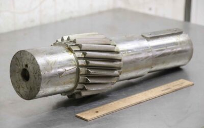 Alternative view of Zahnradwelle von unbekannt - Ø 127 x 450 mm