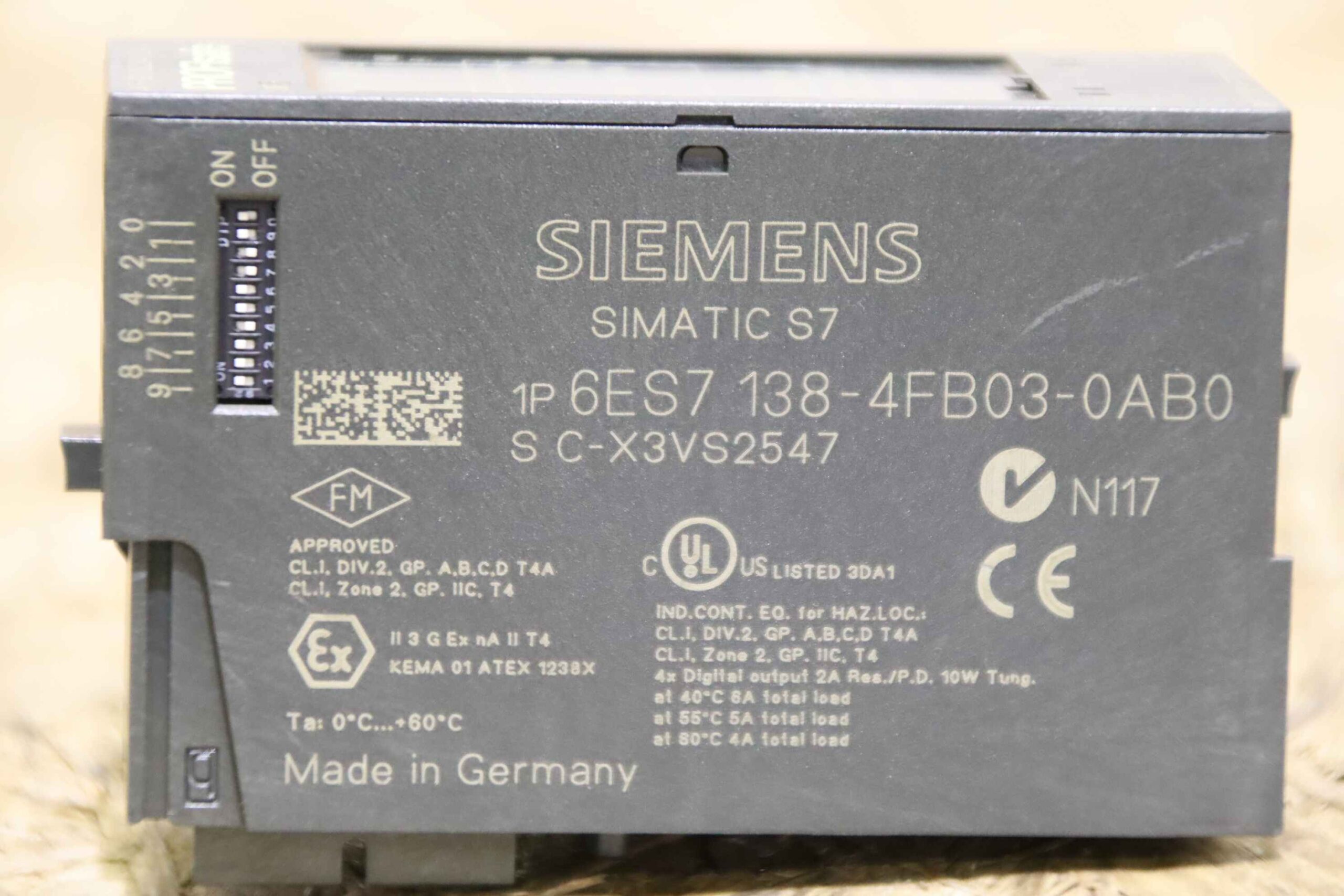 Elektronikmodul ET 200S von Siemens - 6ES7 138-4FB03-OABO – Bild 4