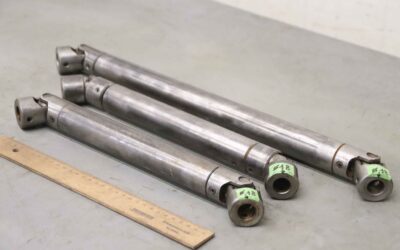 Gelenkwelle 3 Stück von unbekannt - Ø 37 mm  mit Längenausgleich