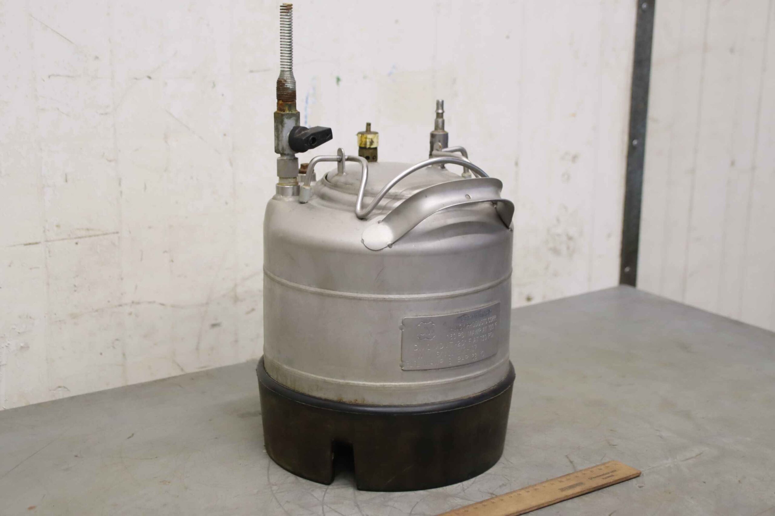 Drucklbehälter Edelstahl von UM Alloy Products - 316L MAWP 9 BAR – Bild 2