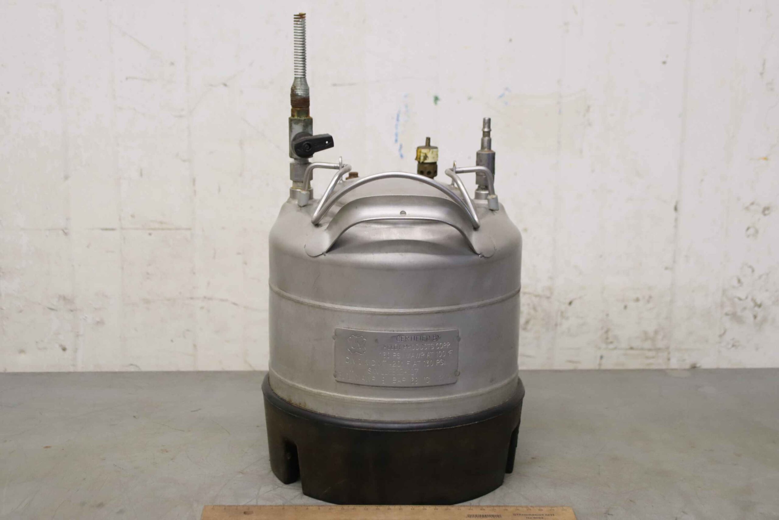 Drucklbehälter Edelstahl von UM Alloy Products - 316L MAWP 9 BAR – Bild 3