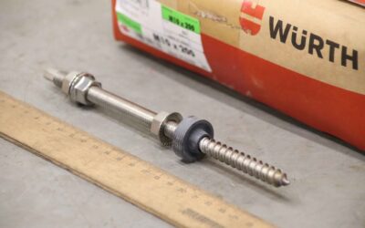 Stockschraube M10 x 200 50 Stück von Würth - 2 SW 7  Edelstahl A2-70