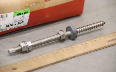 Alternative view of Stockschraube M10 x 200 50 Stück von Würth - 2 SW 7  Edelstahl A2-70