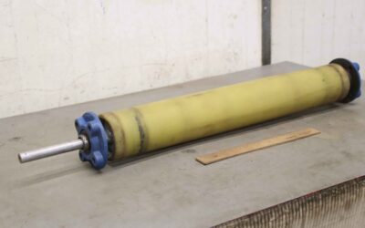 Alternative view of Förderbandrollen Transportrollen von unbekannt - Ø 97 x 650 mm