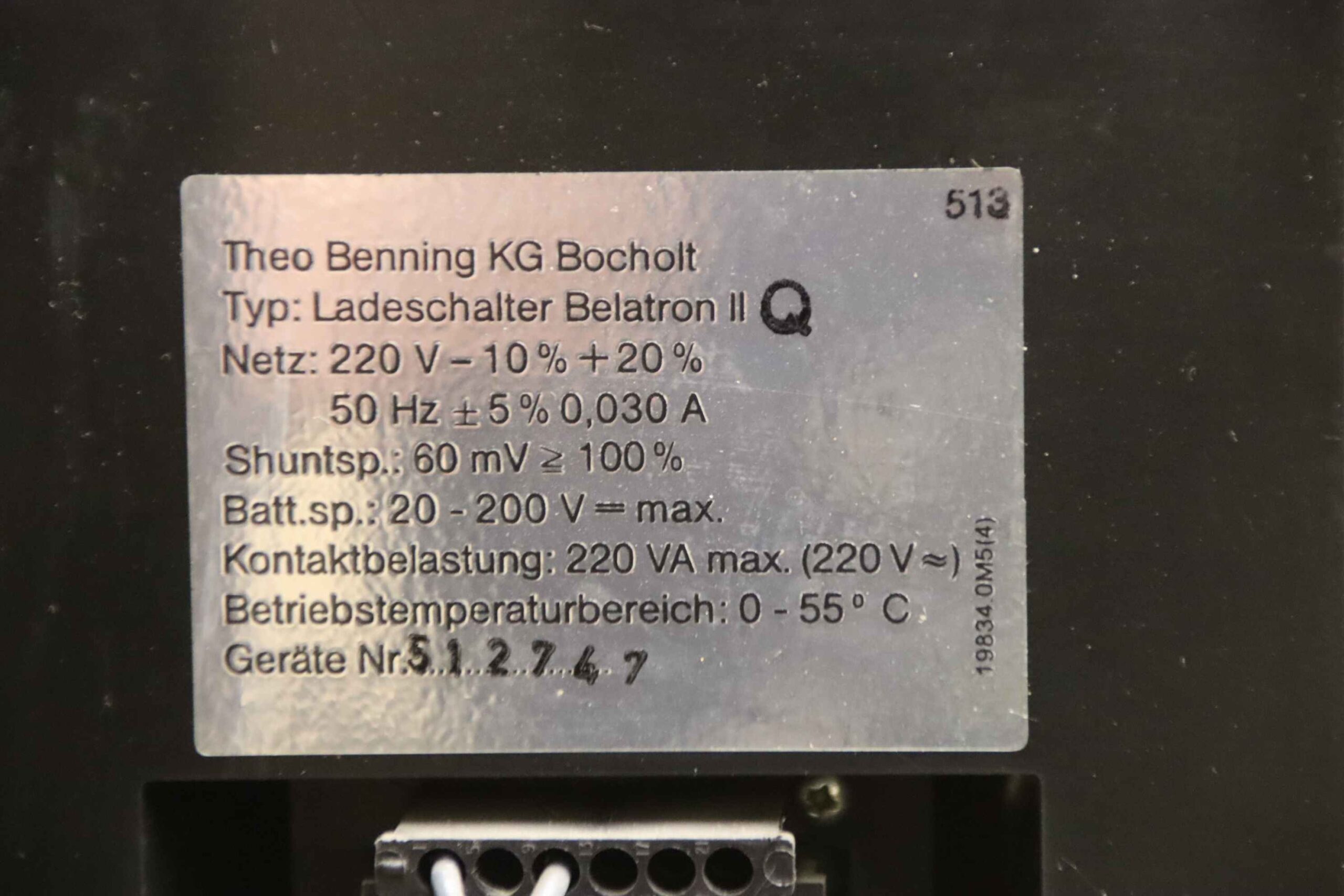 Ladegerät für Stapler 24 V/90 A von Benning - E220 G24/90 B-FB – Bild 9
