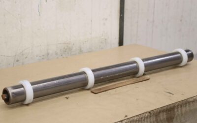 Alternative view of Förderbandrollen Transportrollen von unbekannt - Ø 65/89 x 1020 mm