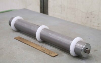 Förderbandrollen Transportrollen von unbekannt - Ø 65/89 x 570 mm