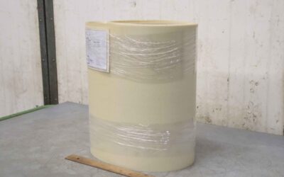 Förderbandgurt Breite 400 mm von Forbo Siegling - E 18/3 EO/E3 MT-TT TRANSPARENT