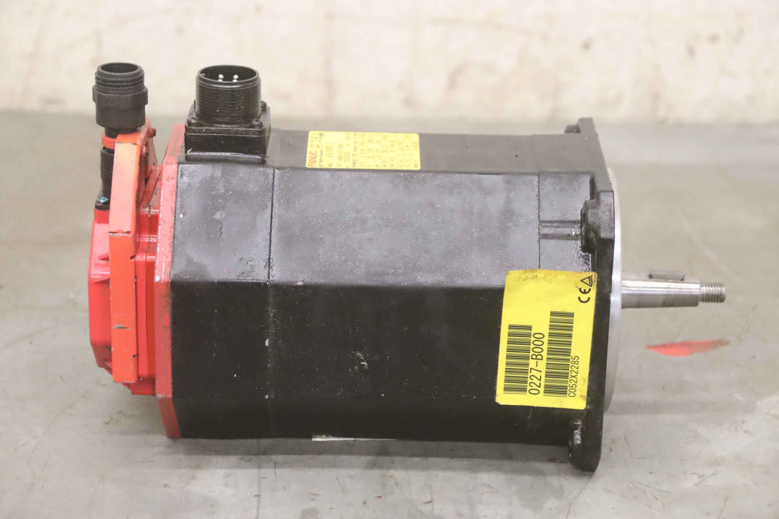 Servomotor 1,6 kW 3000 U/min von Fanuc Santenberg - A06B-0227-B000 GTC S 2 – Bild 6