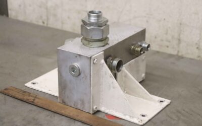 Hydraulik Verteilerblock von Santenberg - 300/210/H190 mm