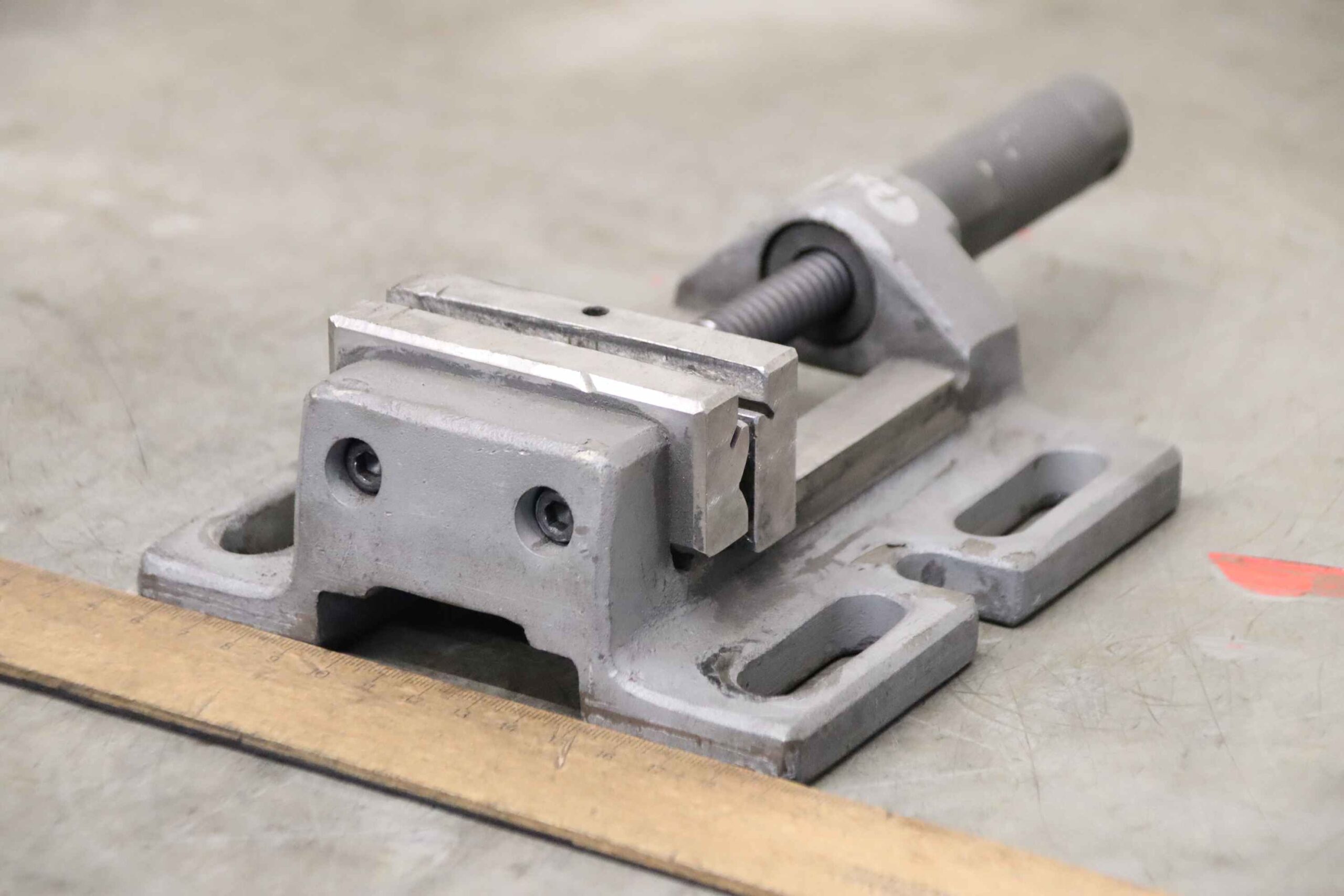 Maschinenschraubstock von Fortis - Spannweite 75 mm