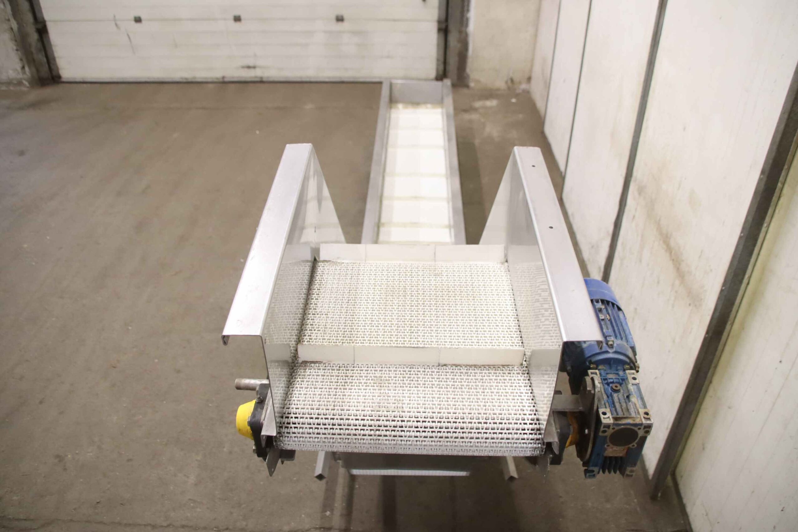 Steigförderband 12 m/min von Edelstahl - 5040 x 455 mm – Bild 6