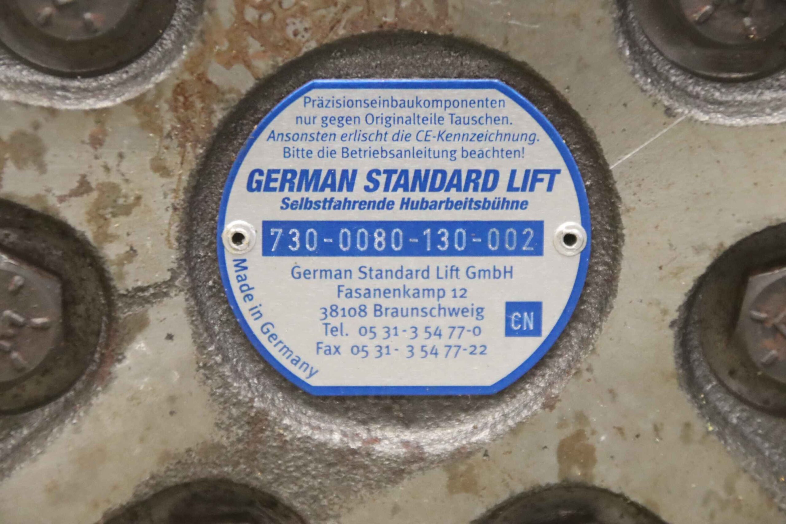 Hydraulikmotor von GSL German Standard Lift - 730-0080-130-002 – Bild 6