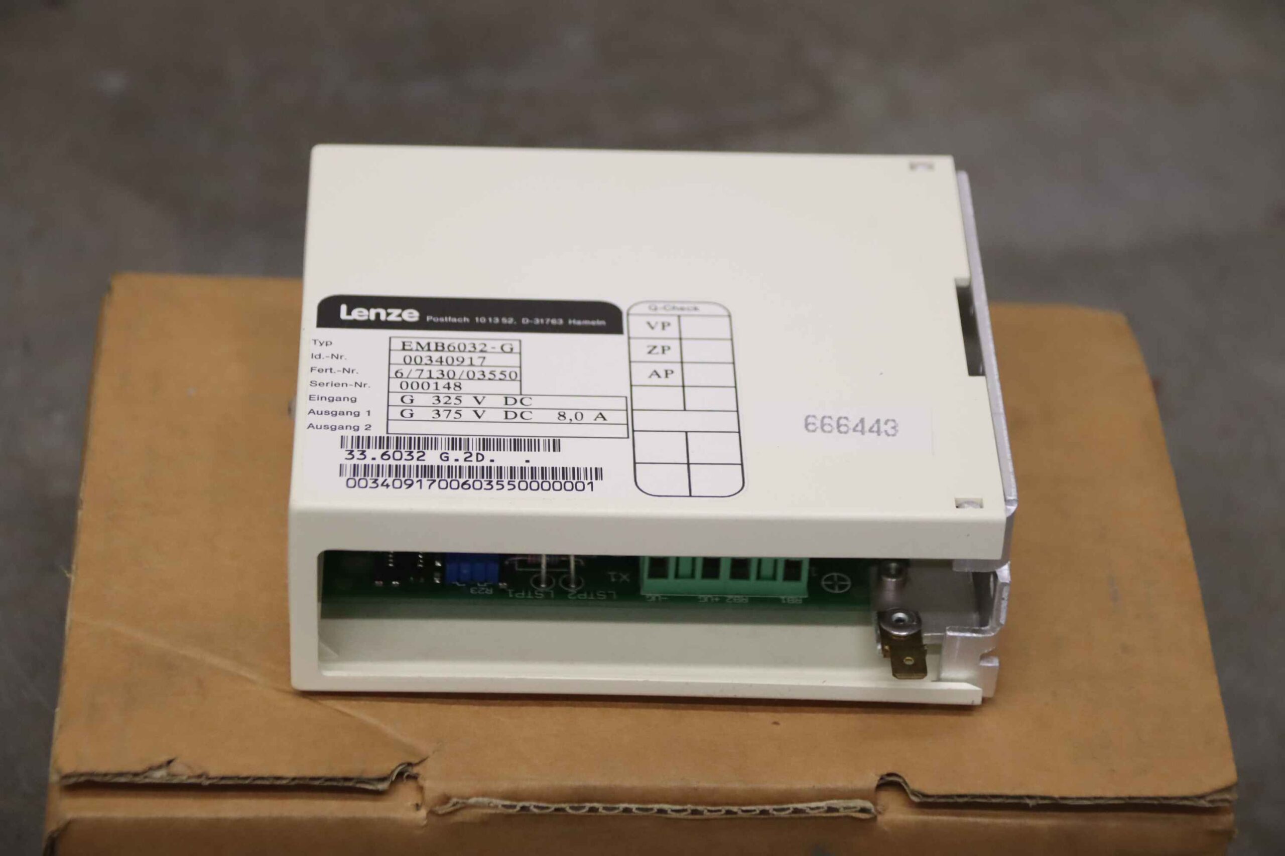 Bremsmodul von Lenze - EMB6032-G – Bild 3