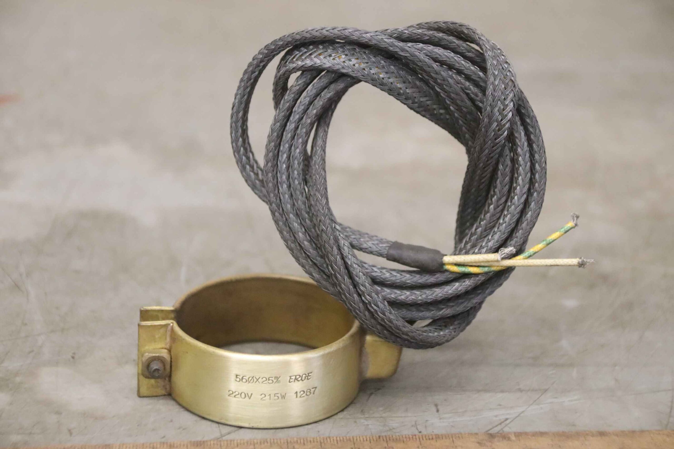 Heizband Heizmanschette von Erge - Ø56 x 25 mm 215 W – Bild 3