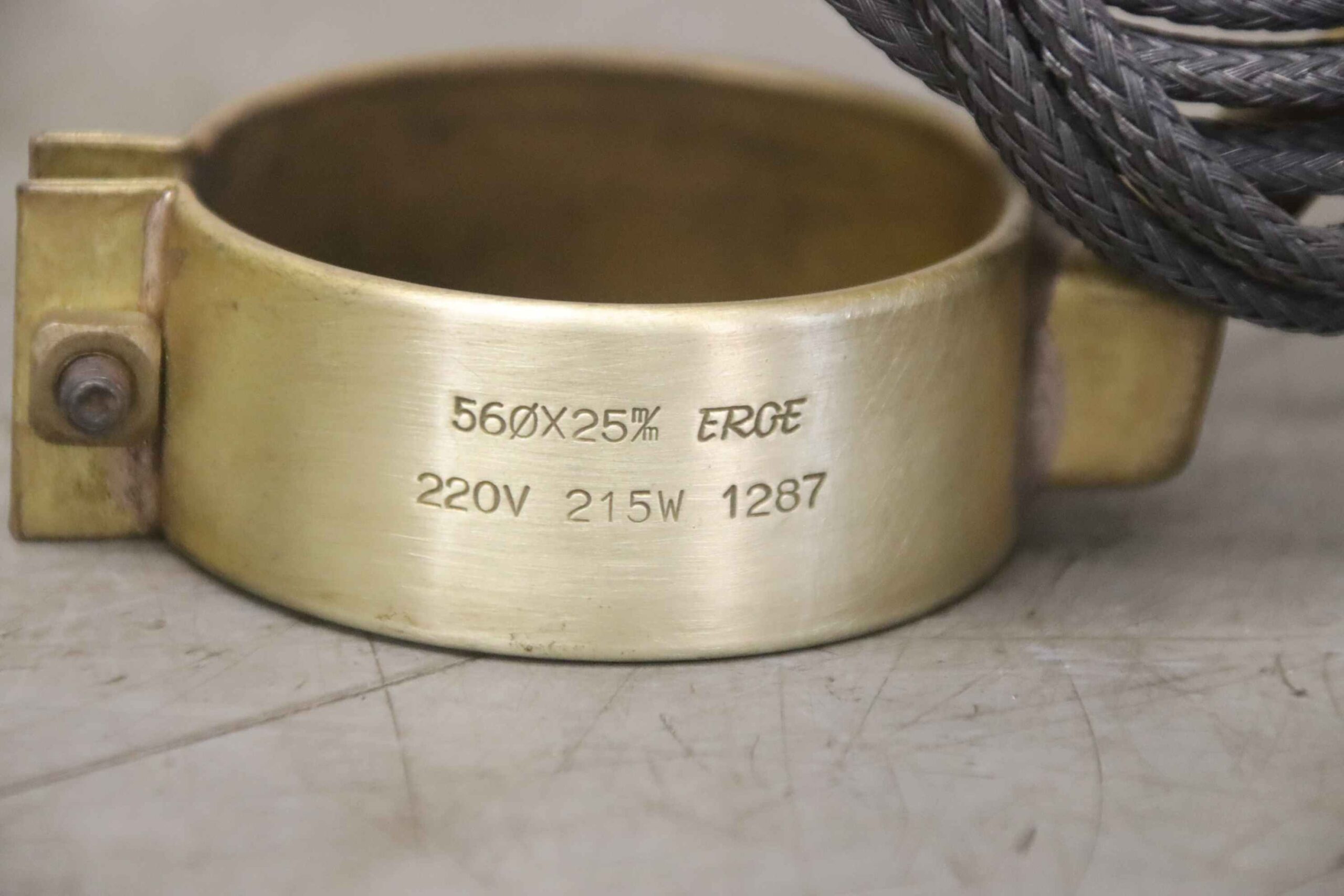 Heizband Heizmanschette von Erge - Ø56 x 25 mm 215 W – Bild 4