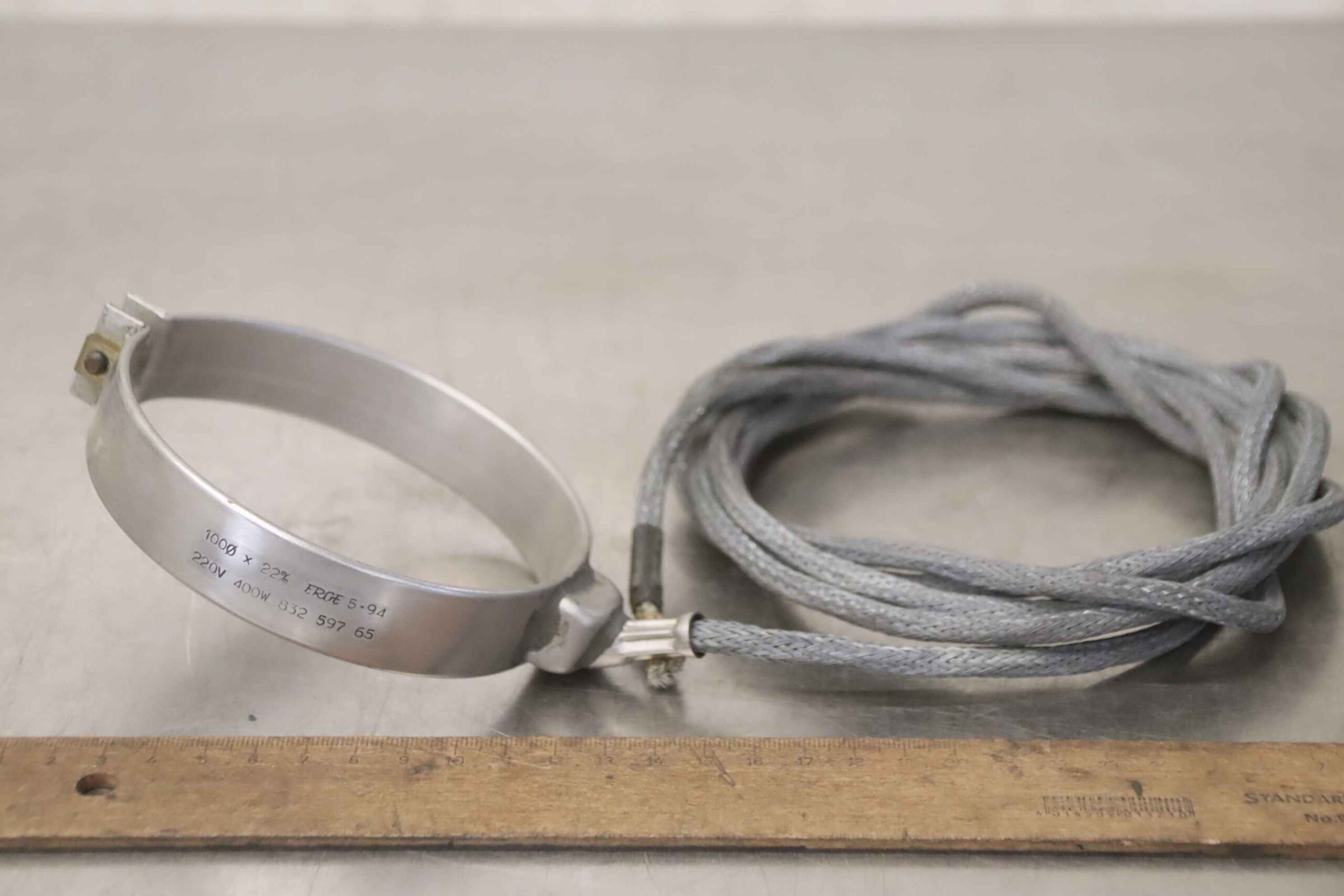 Heizband Heizmanschette von Erge - Ø100 x 22 mm 400 W – Bild 3