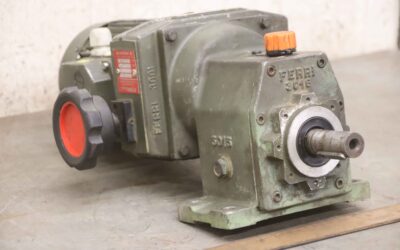 Alternative view of regelbarer Getriebemotor 0,73 kW 50-250 U/min von Ferri - F30/R  C 71D4