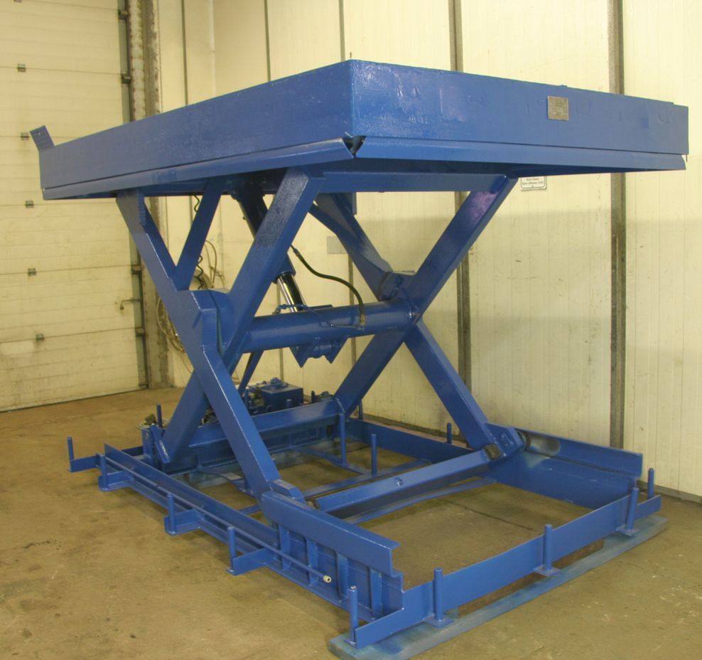 Scherenhubtisch 1000 kg von Lödige - 3000 x 2000 mm