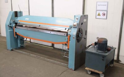 Schwenkbiegemaschine 2000 mm von zts - XONM.2000/2A-4