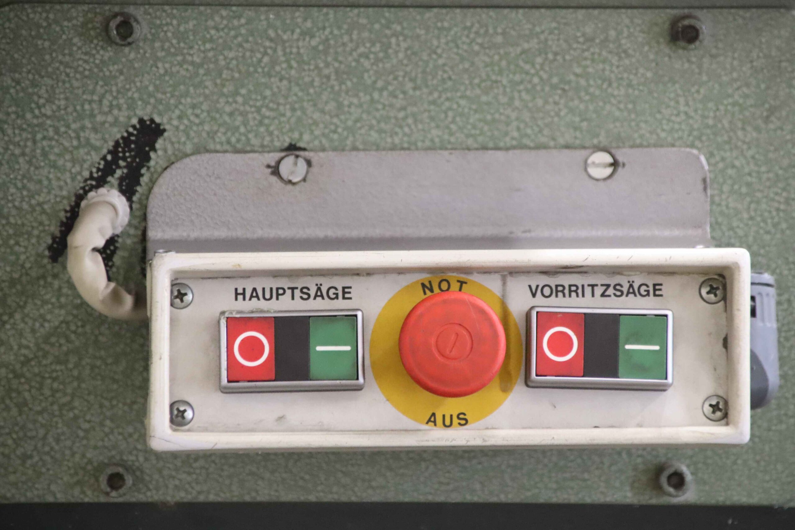 Formatkreissäge mit langem Anschlagtisch von Altendorf - TKR 45 schwenkbar 45° – Bild 12