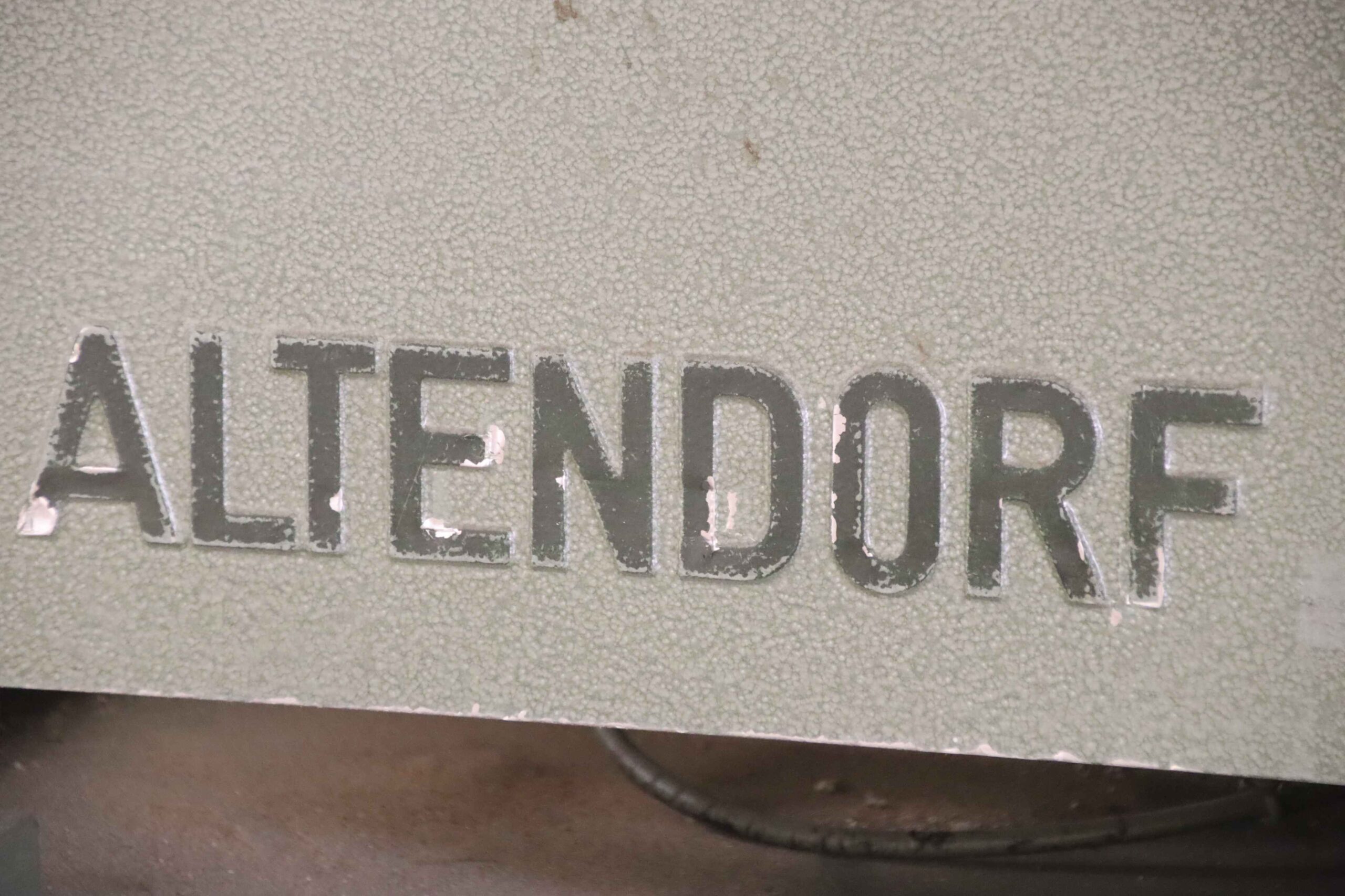 Formatkreissäge mit langem Anschlagtisch von Altendorf - TKR 45 schwenkbar 45° – Bild 13