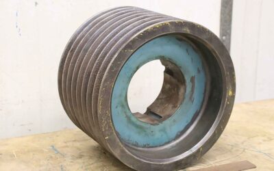 Alternative view of Keilriemenscheibe 8-rillig von Guss - SPC 300-8 (22 mm)