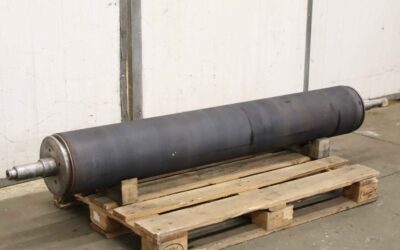 Alternative view of Leimauftragswalze von unbekannt - Ø 237 x 1525 mm