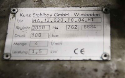Scherenhubtisch 6000 kg von Platten - 6,0 T/F/A – Bild 6