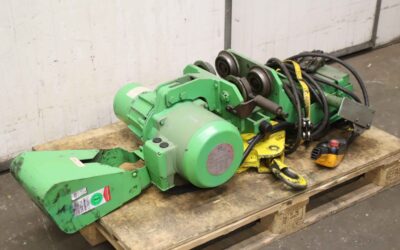 Alternative view of Kettenzug mit Fahrwerk 1250 kg von Stahl - Elektus R12