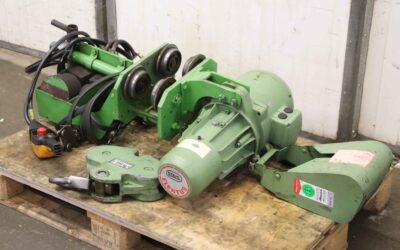 Kettenzug mit Fahrwerk 1250 kg von Stahl - Elektus R12