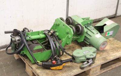 Alternative view of Kettenzug mit Fahrwerk 1250 kg von Stahl - Elektus R12