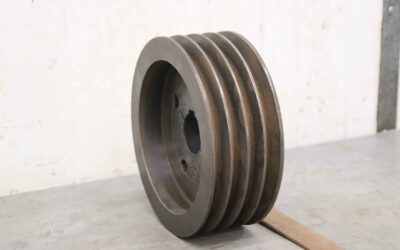 Keilriemenscheibe 4-rillig von Guss - SPB 220-4 (17 mm)