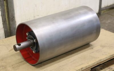 Alternative view of Umlenkrolle Förderband von unbekannt - Ø 320 x 600 mm