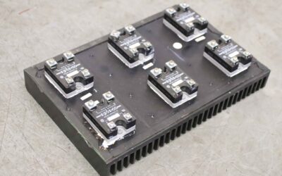 Alternative view of Halbleiterrelais 6 Stück mit Kühlkörper von opto 22 - 480D45-12