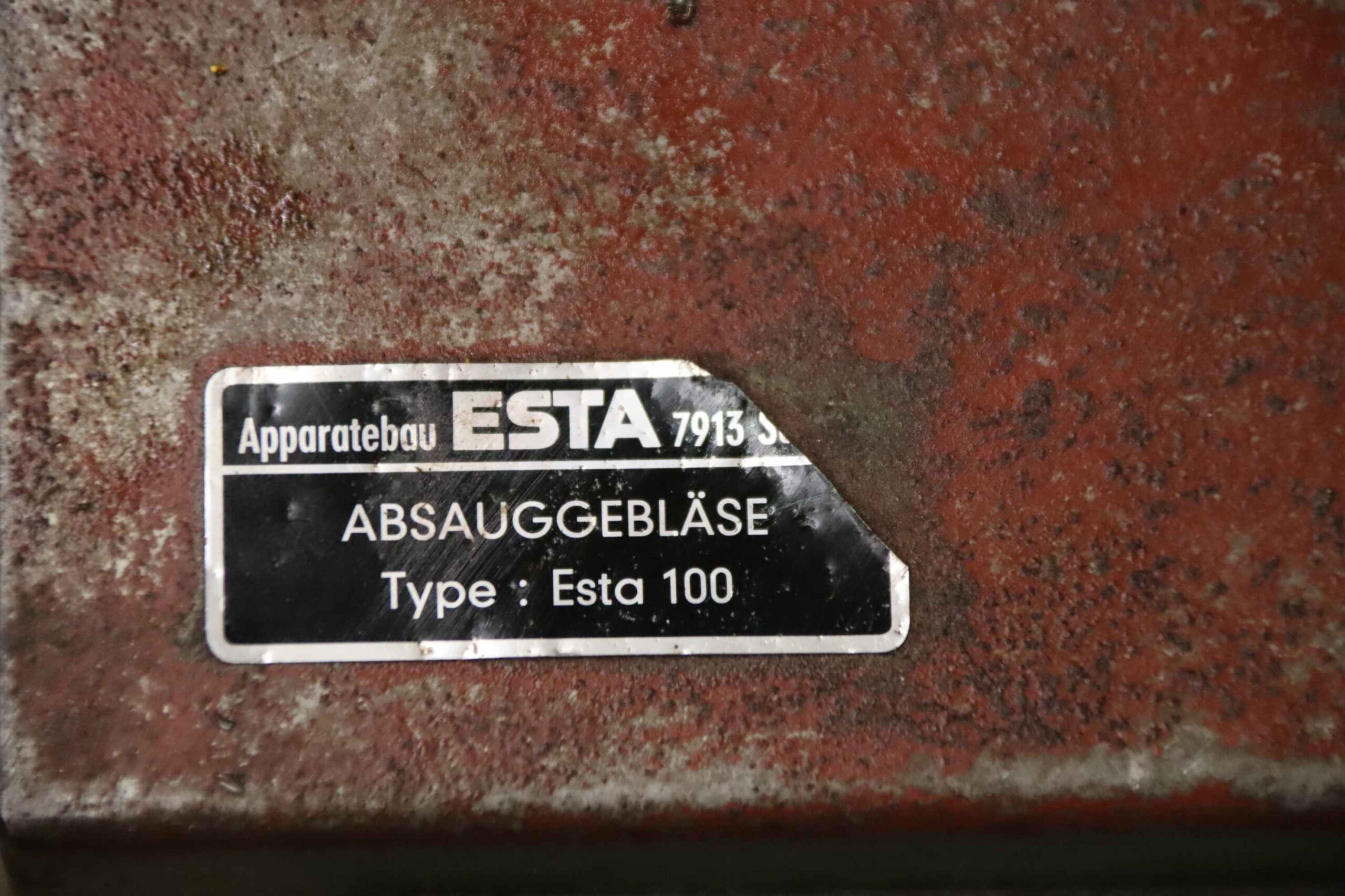 Absauggebläse Ventilator von Esta - Esta 100 – Bild 7