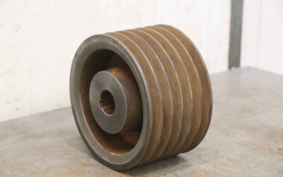 Alternative view of Keilriemenscheibe 6-rillig von Guss - SPB 200-6 (17 mm)