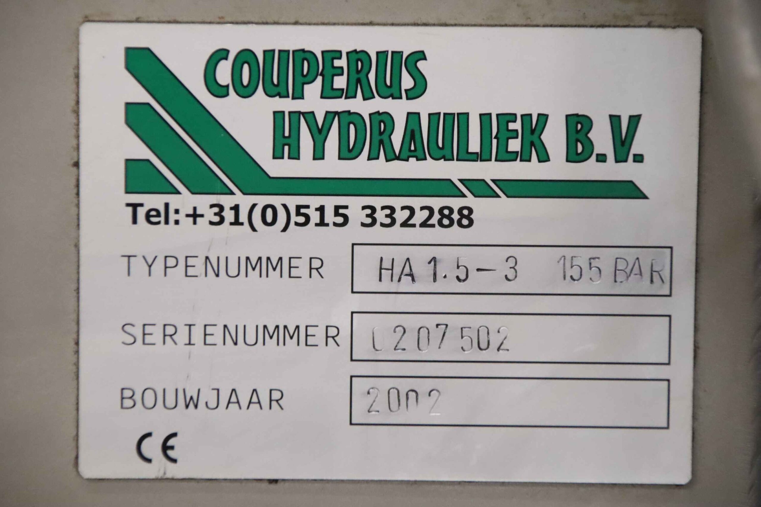 Hydraulikaggregat 250 bar von Couperus Hydrauliek - HA 1.5-3 – Bild 4