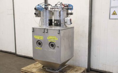 Granulatförderer 2 Trichter von simar - F2582  10-02082