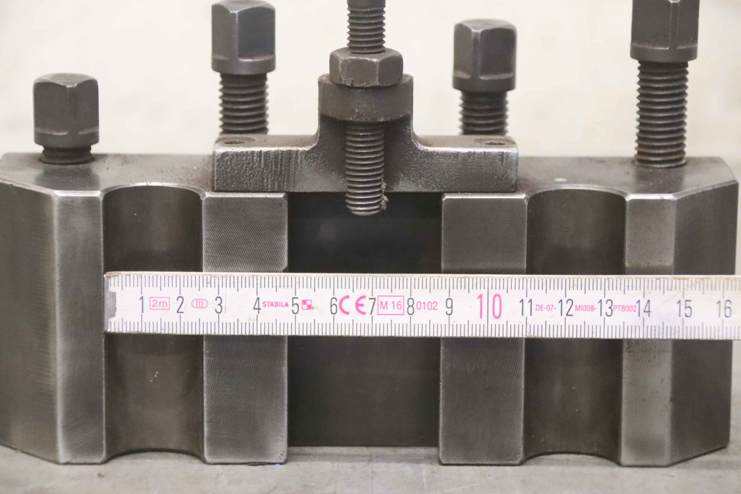 Schnellwechsel Stahlhalter von GK - HB1136 200 x 37 mm – Bild 9