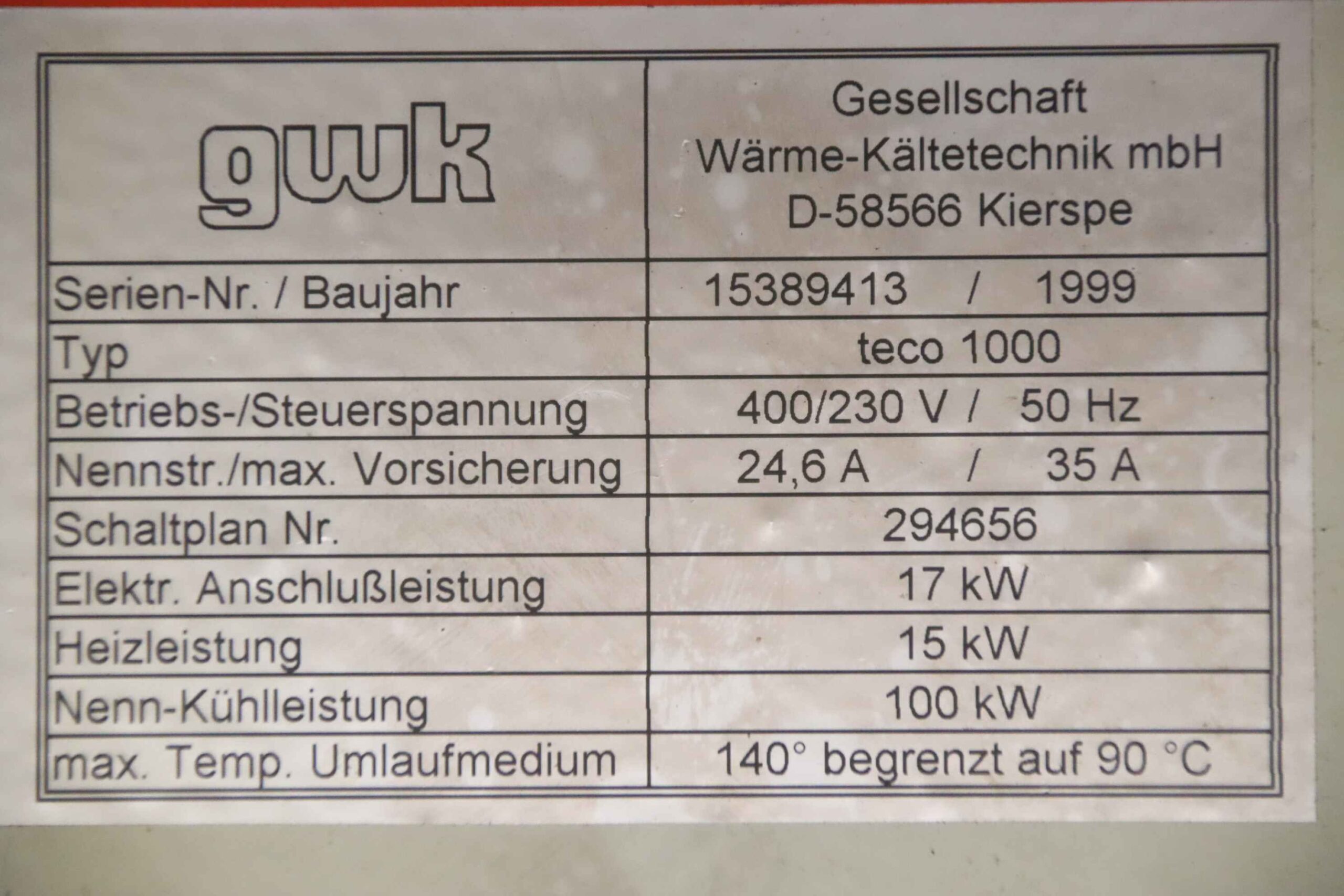 Temperiergerät von gwk - teco 1000 – Bild 8