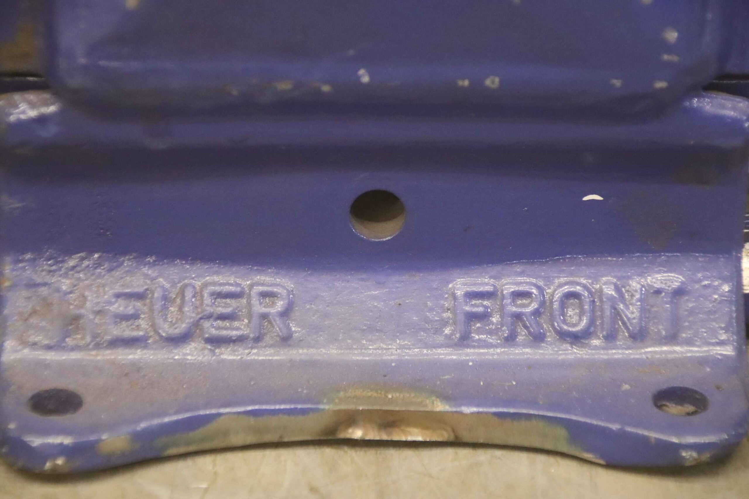 Bankschraubstock 135 mm von Heuer Front - Spannweite 230 mm – Bild 5