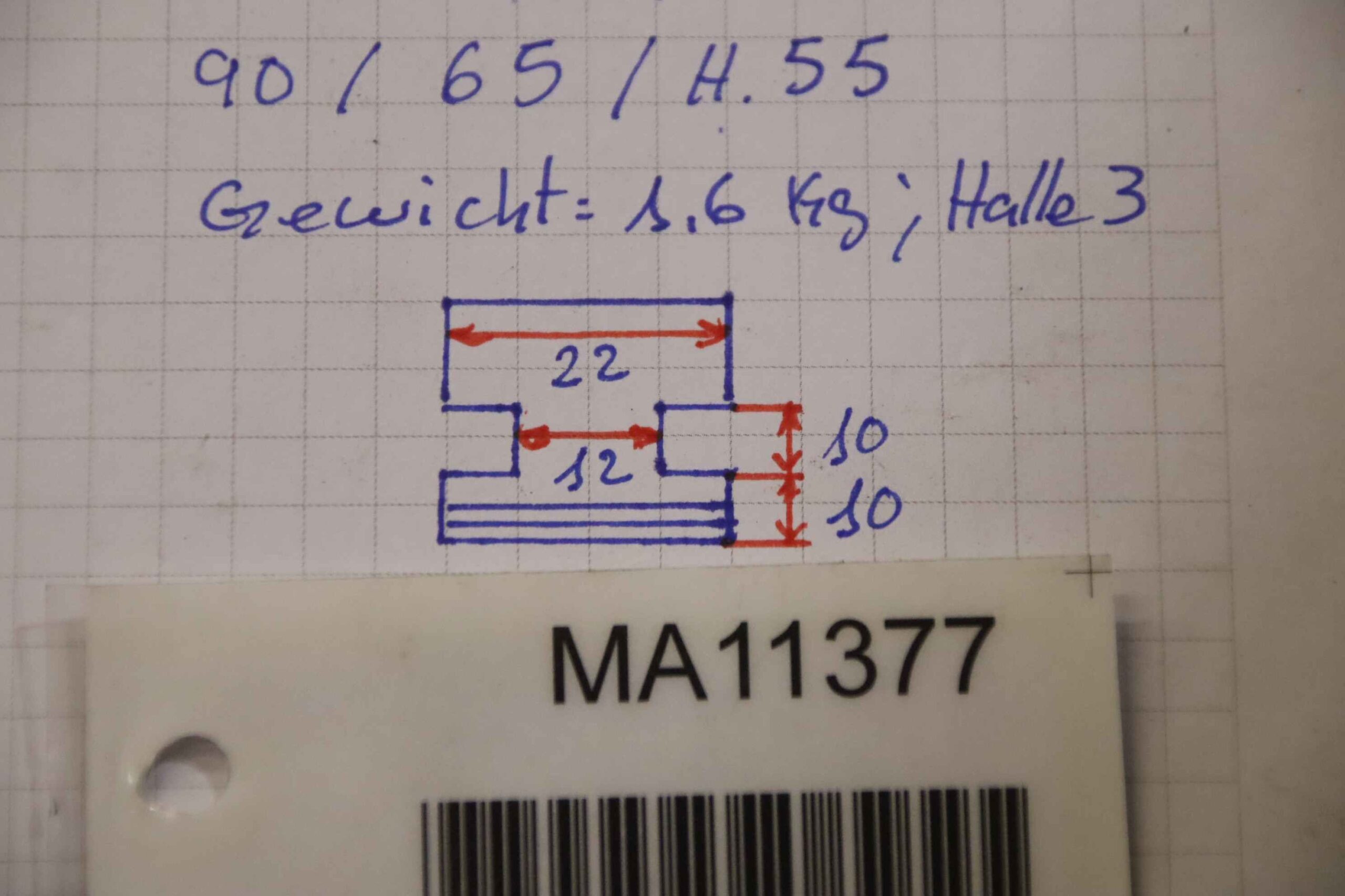 Wechselbacken von unbekannt** - Breite 22 mm – Bild 7