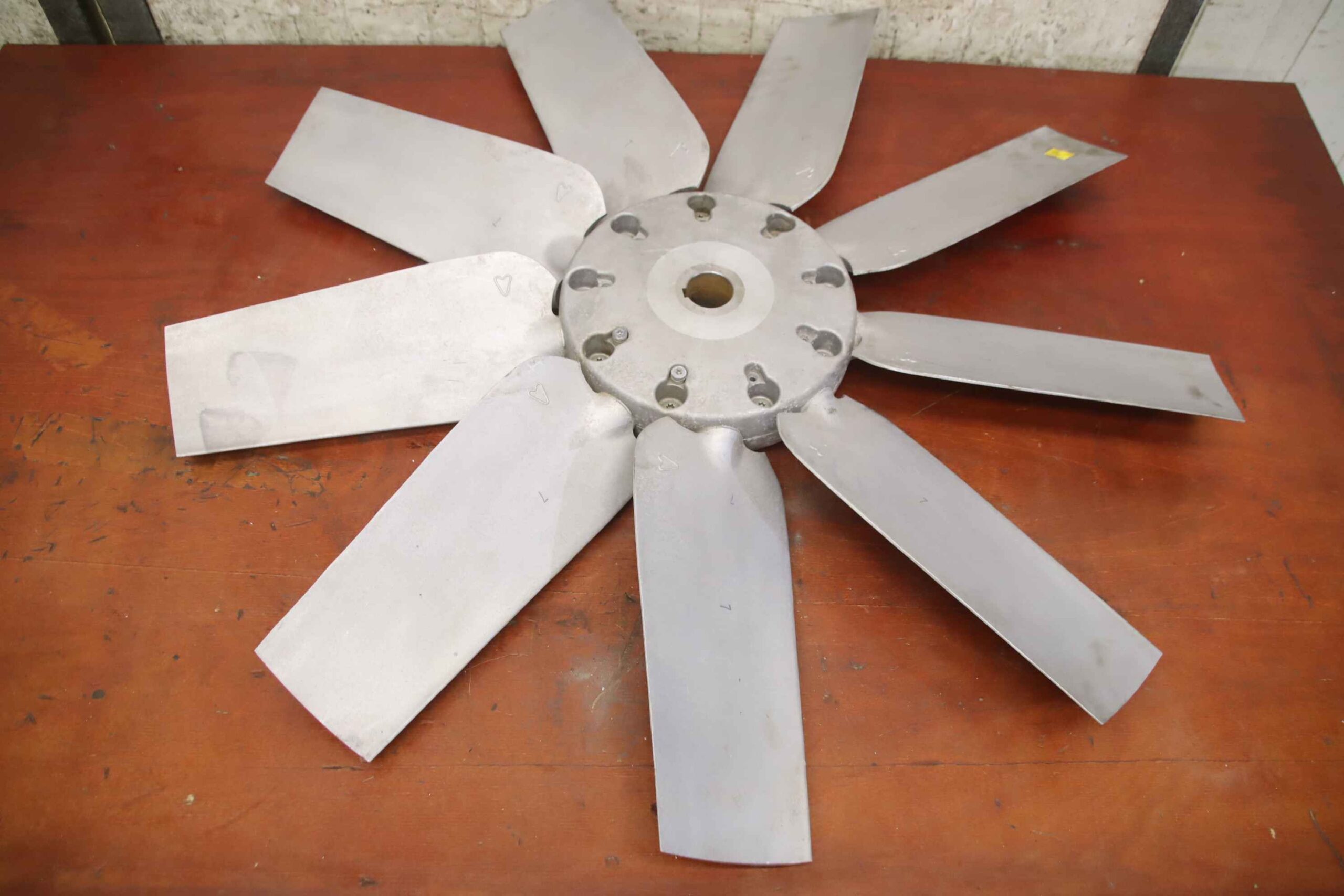 Lüfterrad von Alu - Ø 900 mm – Bild 3