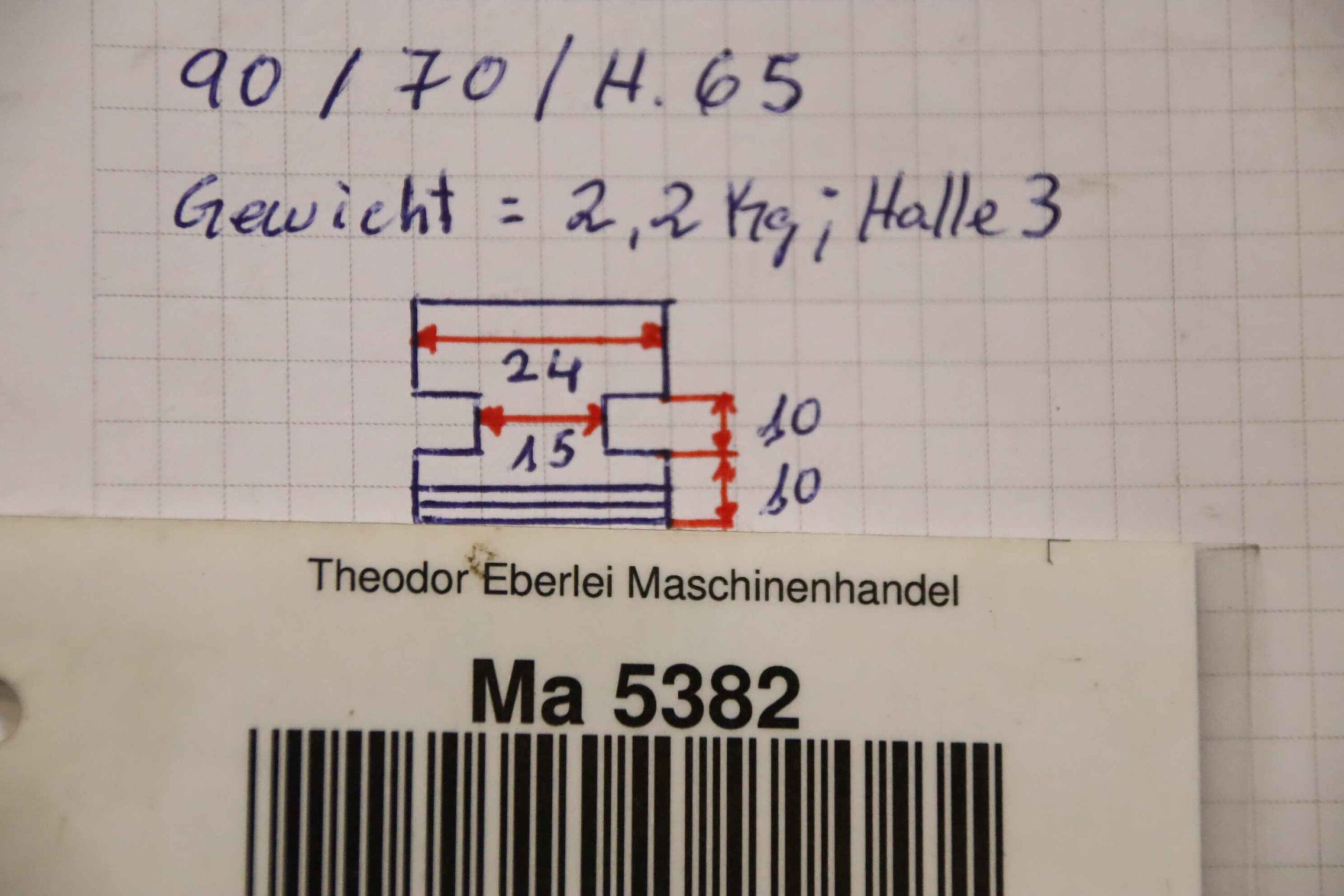 Wechselbacken von unbekannt - Breite 24 mm – Bild 7